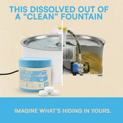Pet Water Fountain Cleaning Tablets